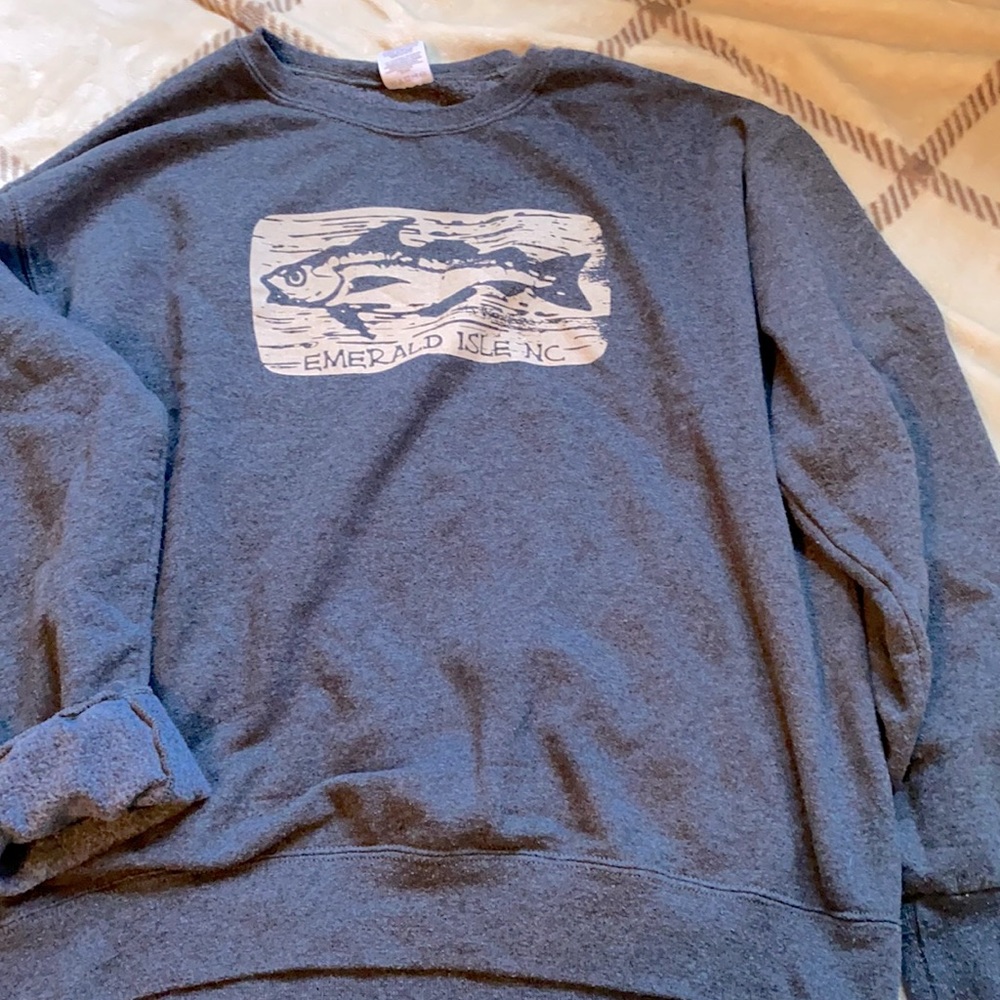 Emerald Isle NC pullover sweater